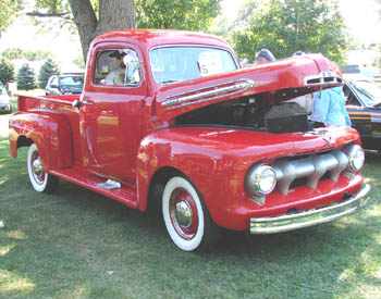 Ford truck Francesville Indiana auto show